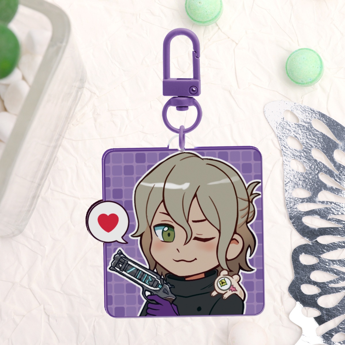 Kaname Date (AI: The Somnium Files) Acrylic Keychain