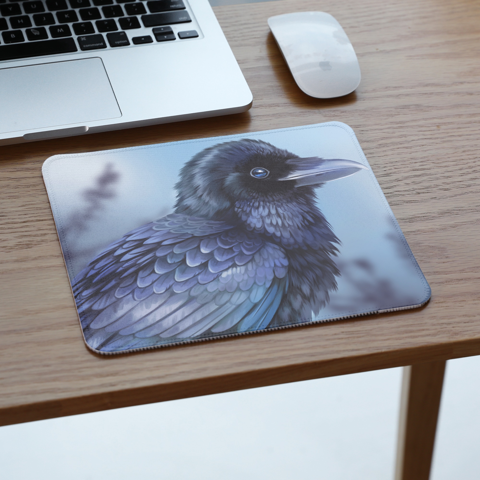 Raven - Square Mouse Pad