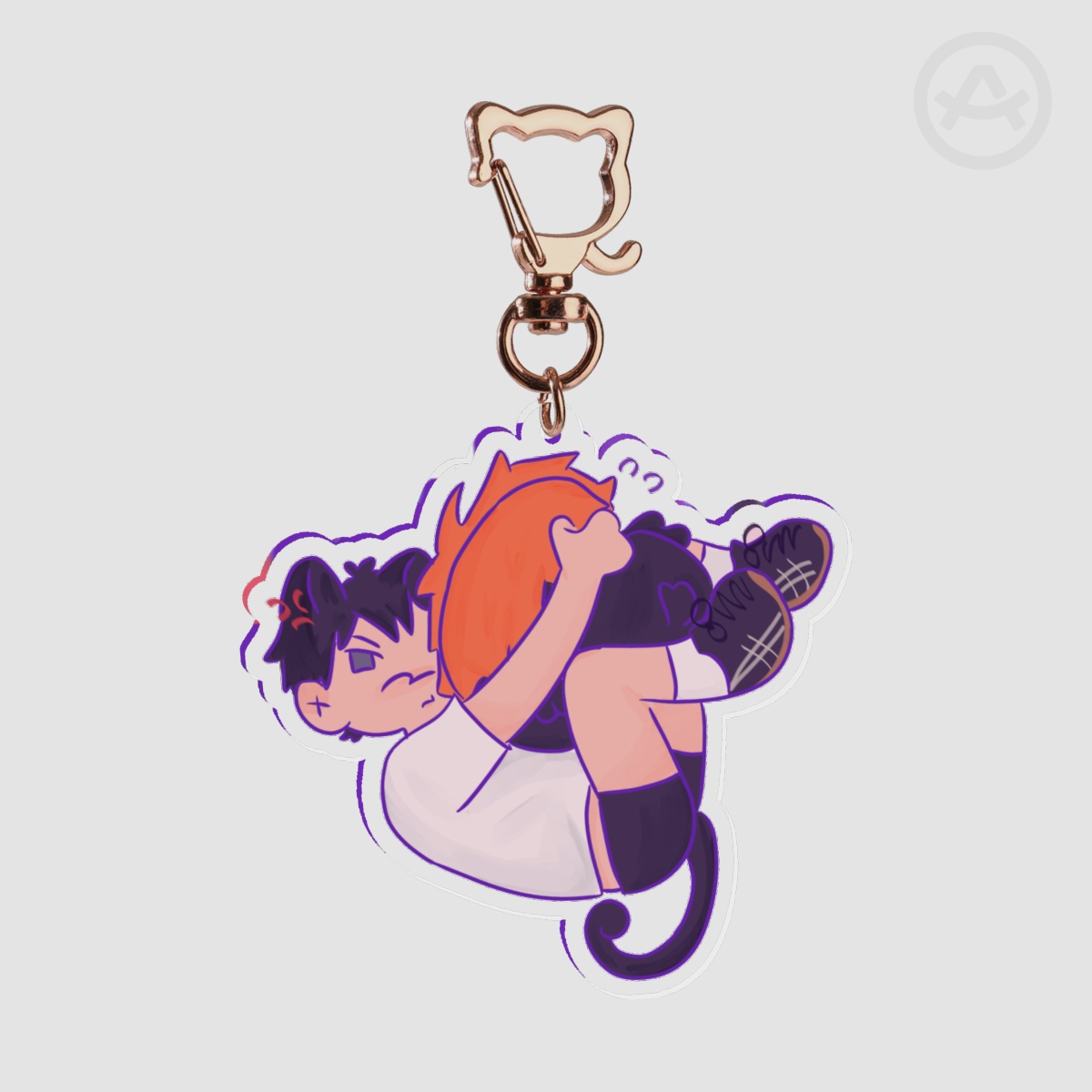 Kitty Tobio Acrylic Charm
