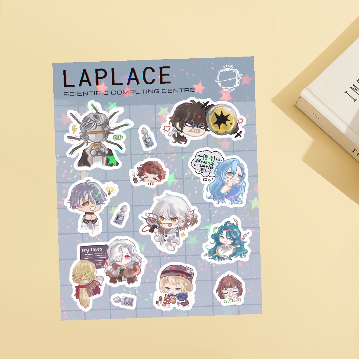 [REVERSE: 1999] laplace sticker sheet