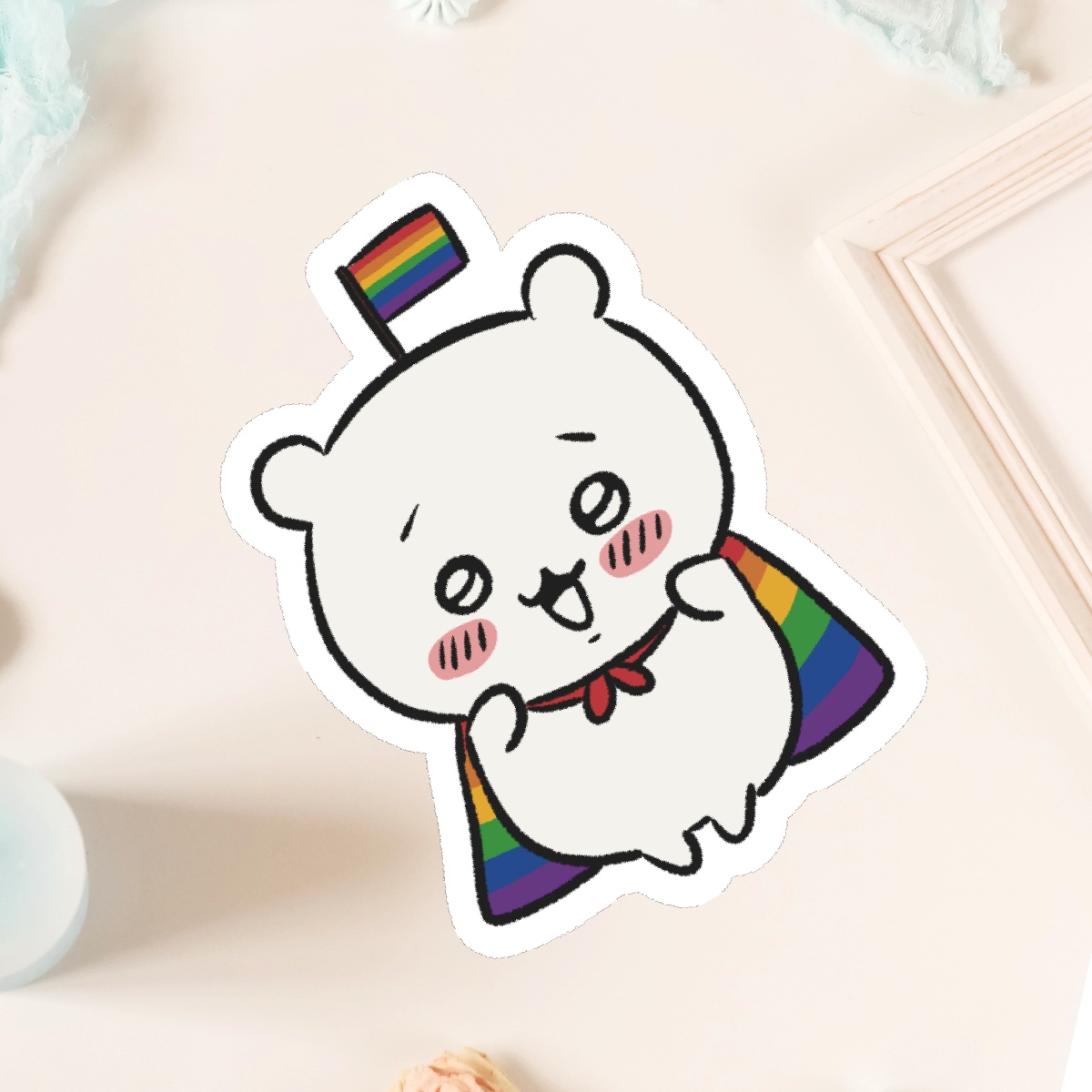 Chiikawa (Pride) Matte Sticker
