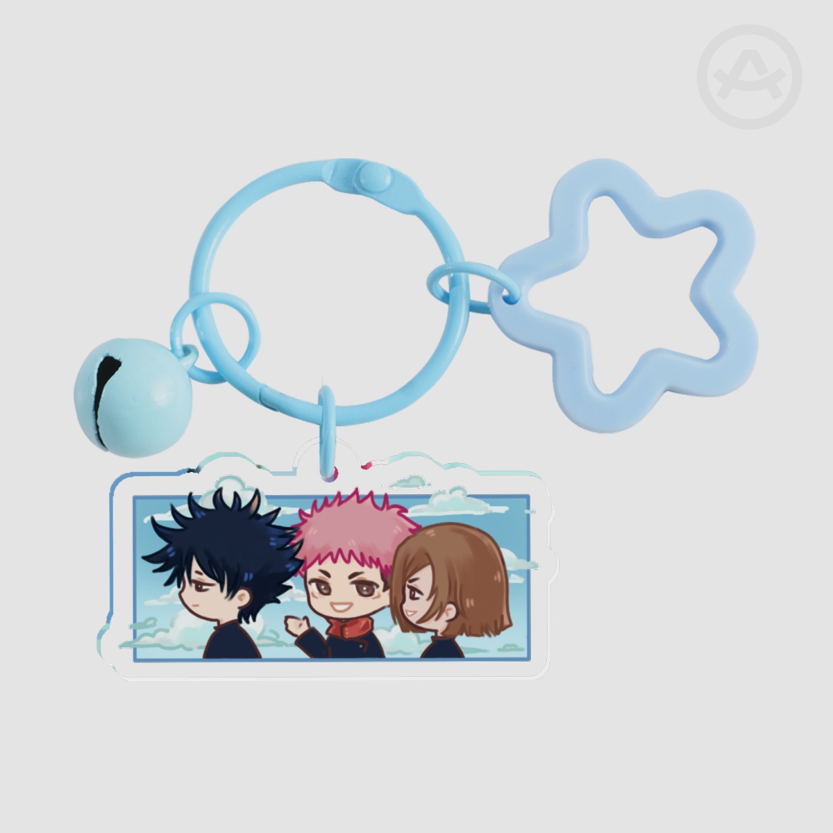 [JJK] yuji, megumi & nobara keychain