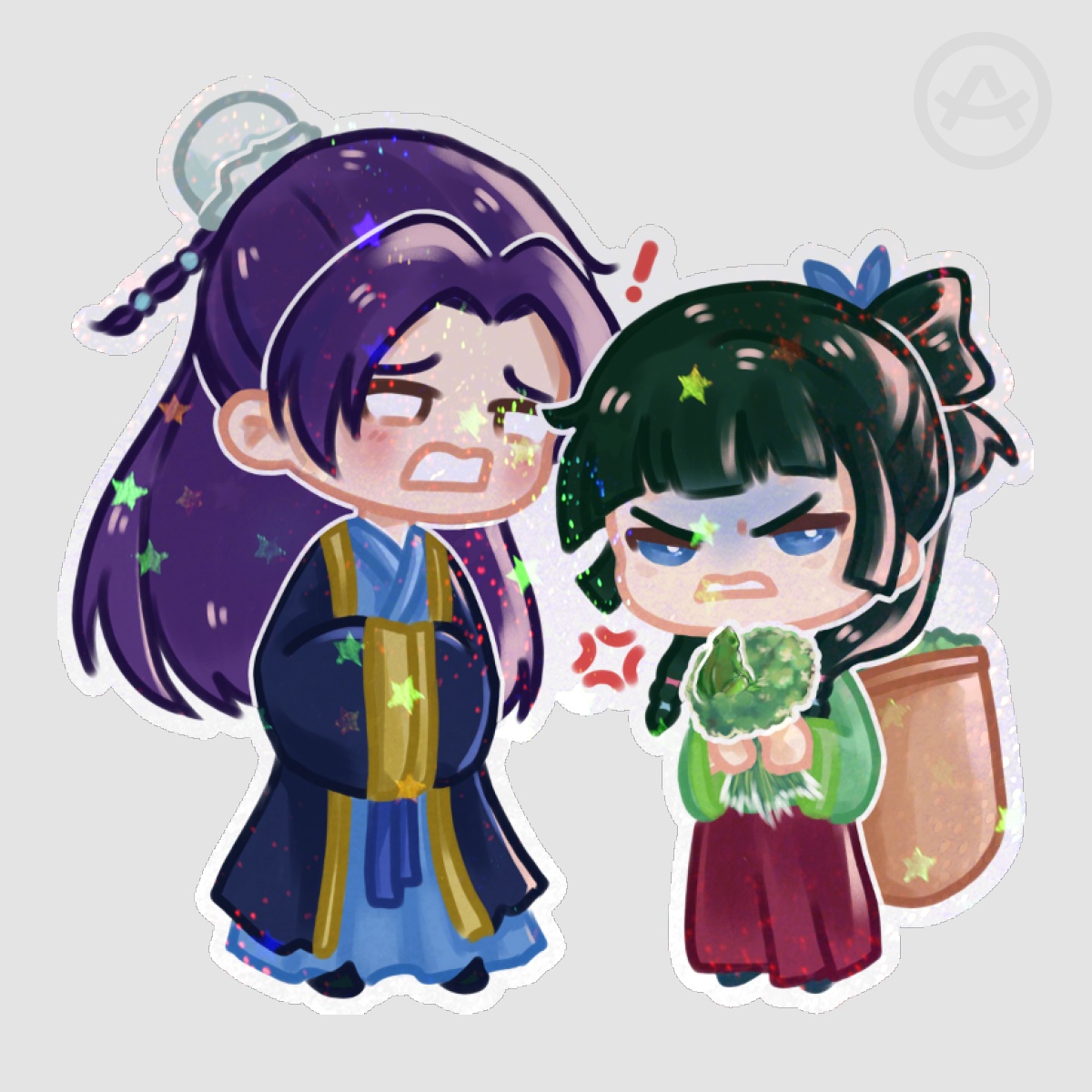 [APOTHECARY DIARIES] jinmao frog sticker