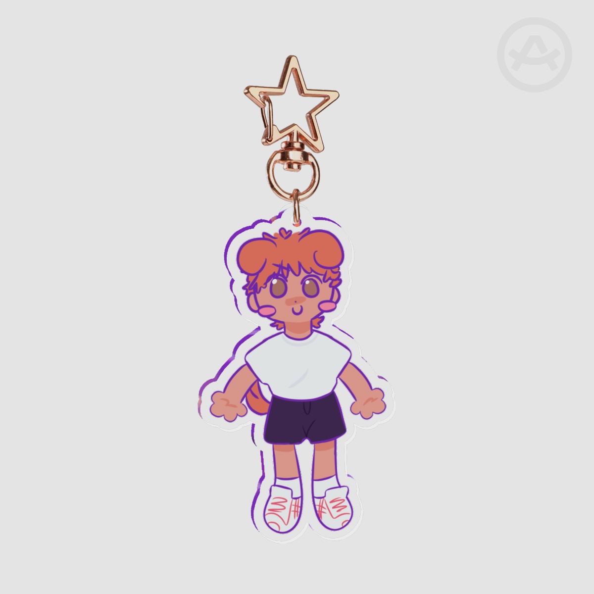 Puppy Hinata Shouyou Acrylic Charm