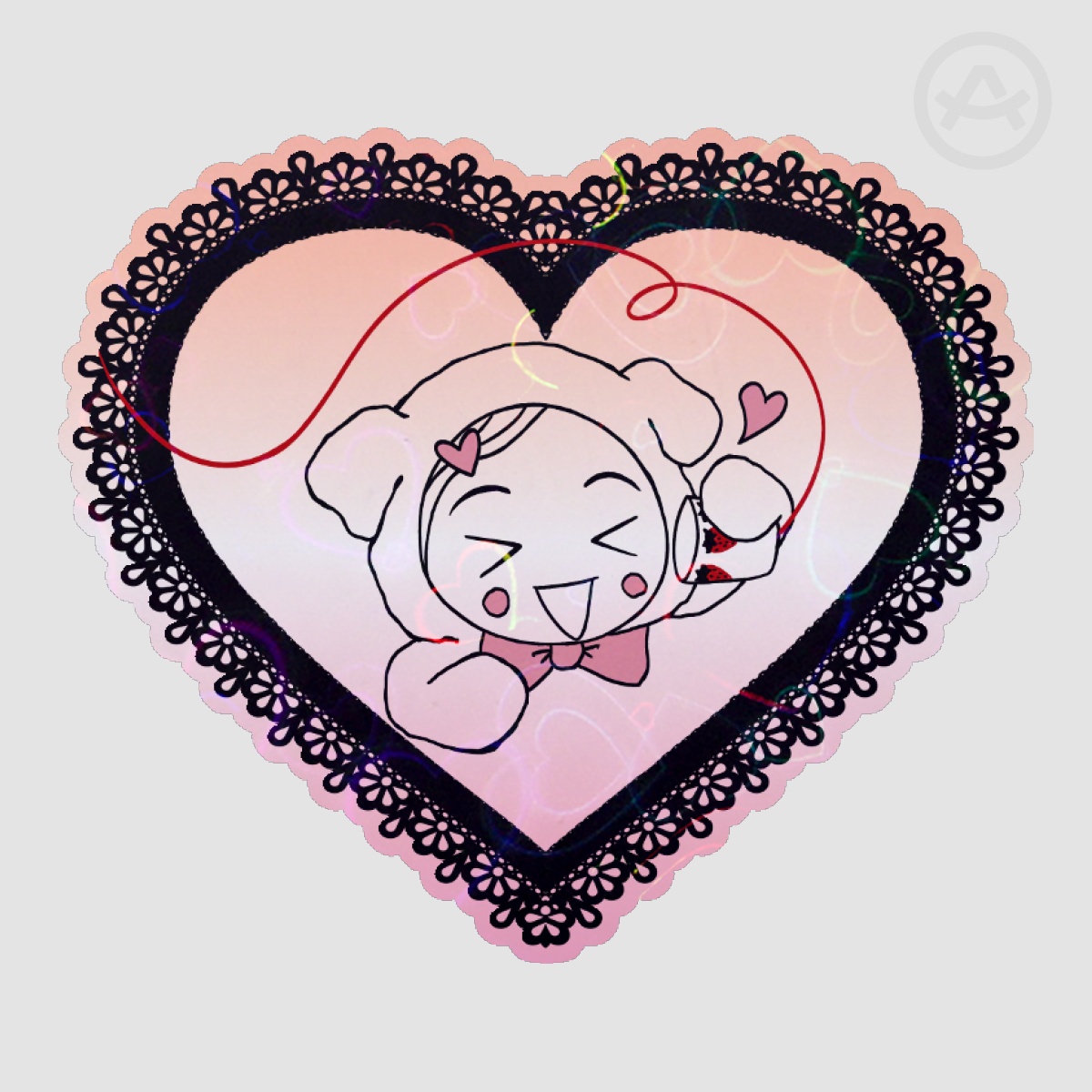 Hachi Sticker