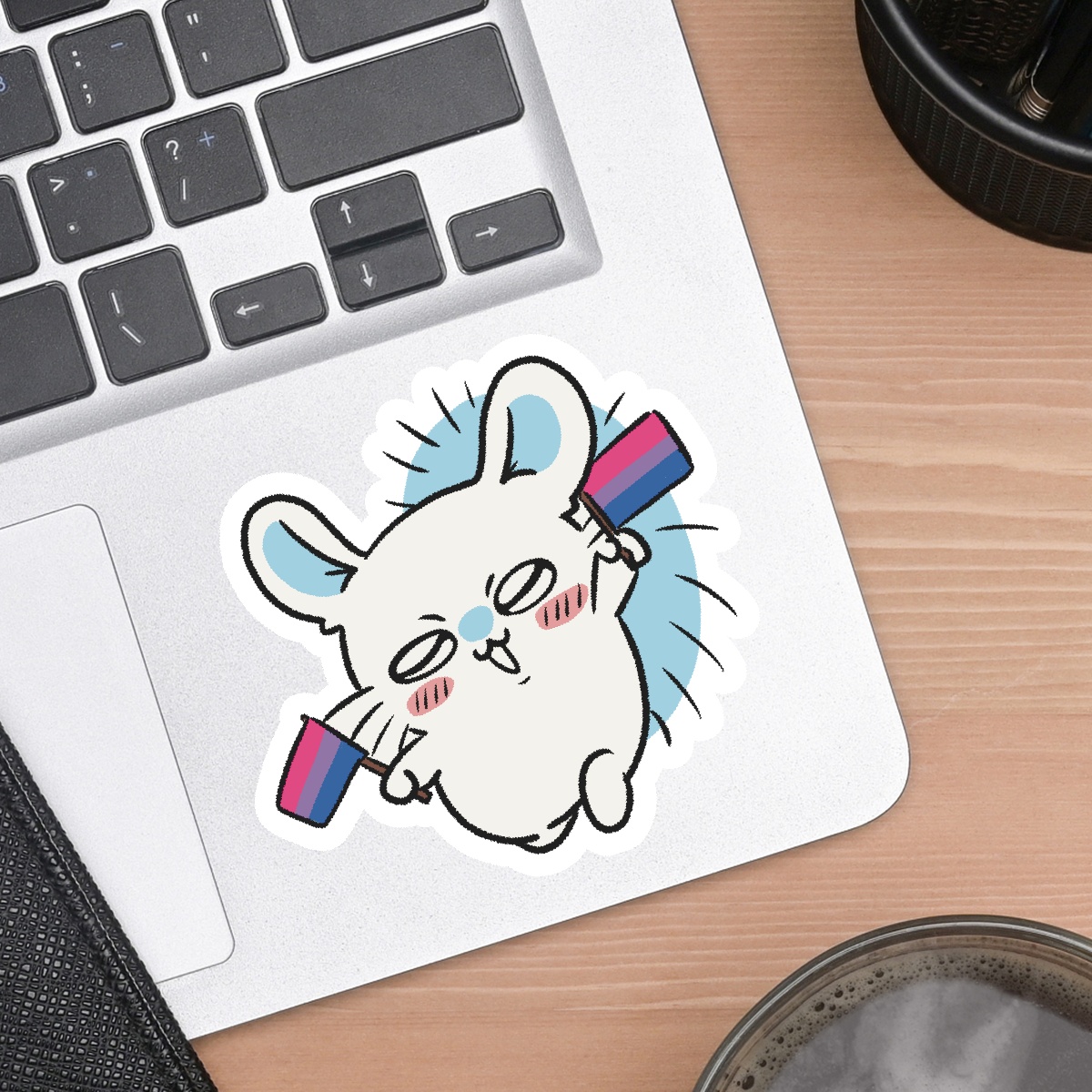 Momonga (Bisexual) Matte Sticker