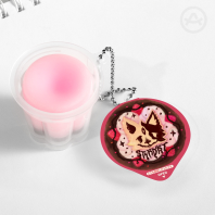 Squishy Pudding Micho Keychain