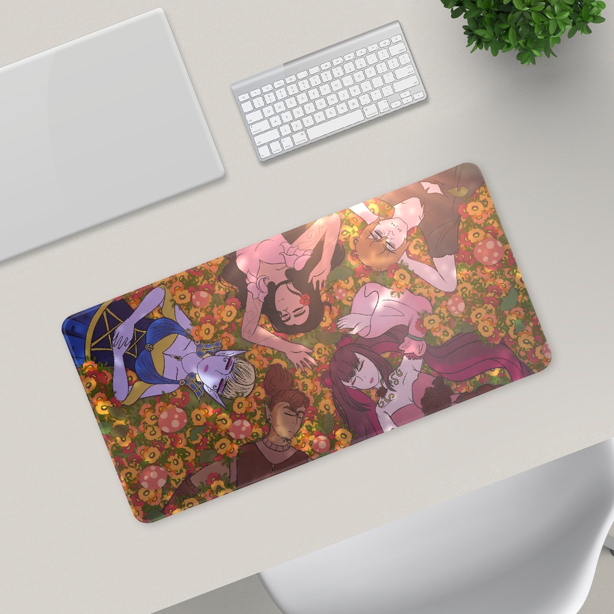 "Peace and Quiet" The Garden of Avalond Desk Pad (Daytime ver.)