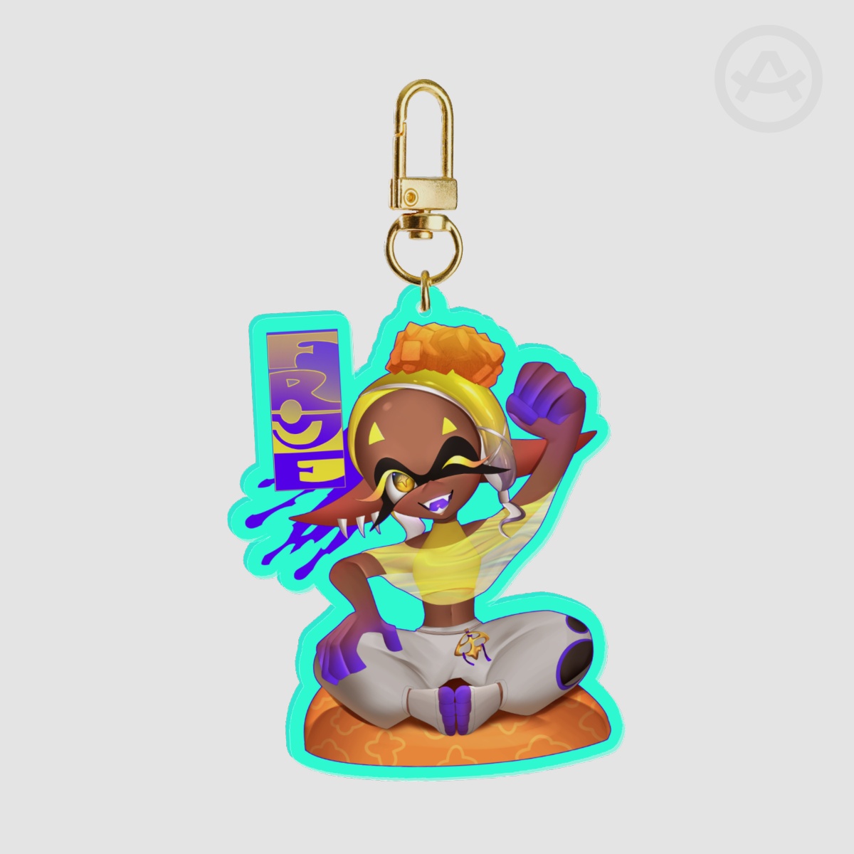Acrylic Keychain | SPLATOON 3 Frye