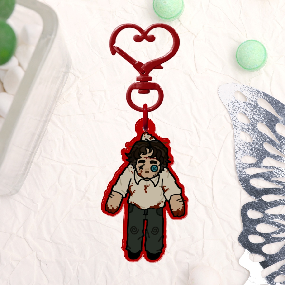 Will Graham Bloody Doll Keychain