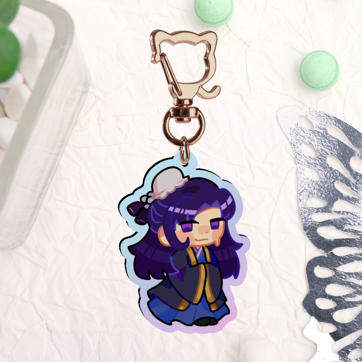 Jinshi Holo Keychain