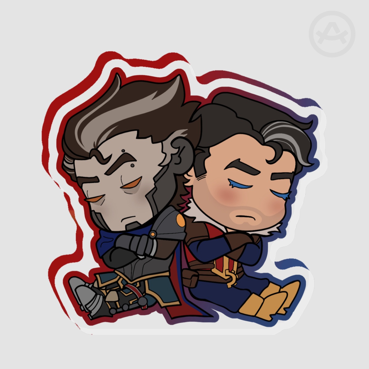 sleepy vikjayce thick acrylic standee