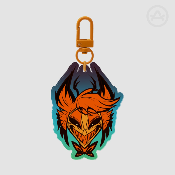Pumpkin Alastor Keychain