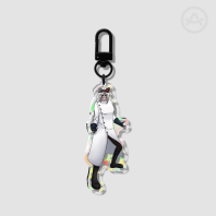 Scarvensmot Halloween 2024 - Noure as Doctor Frankenstein Broken Glass Acrylic Keychain
