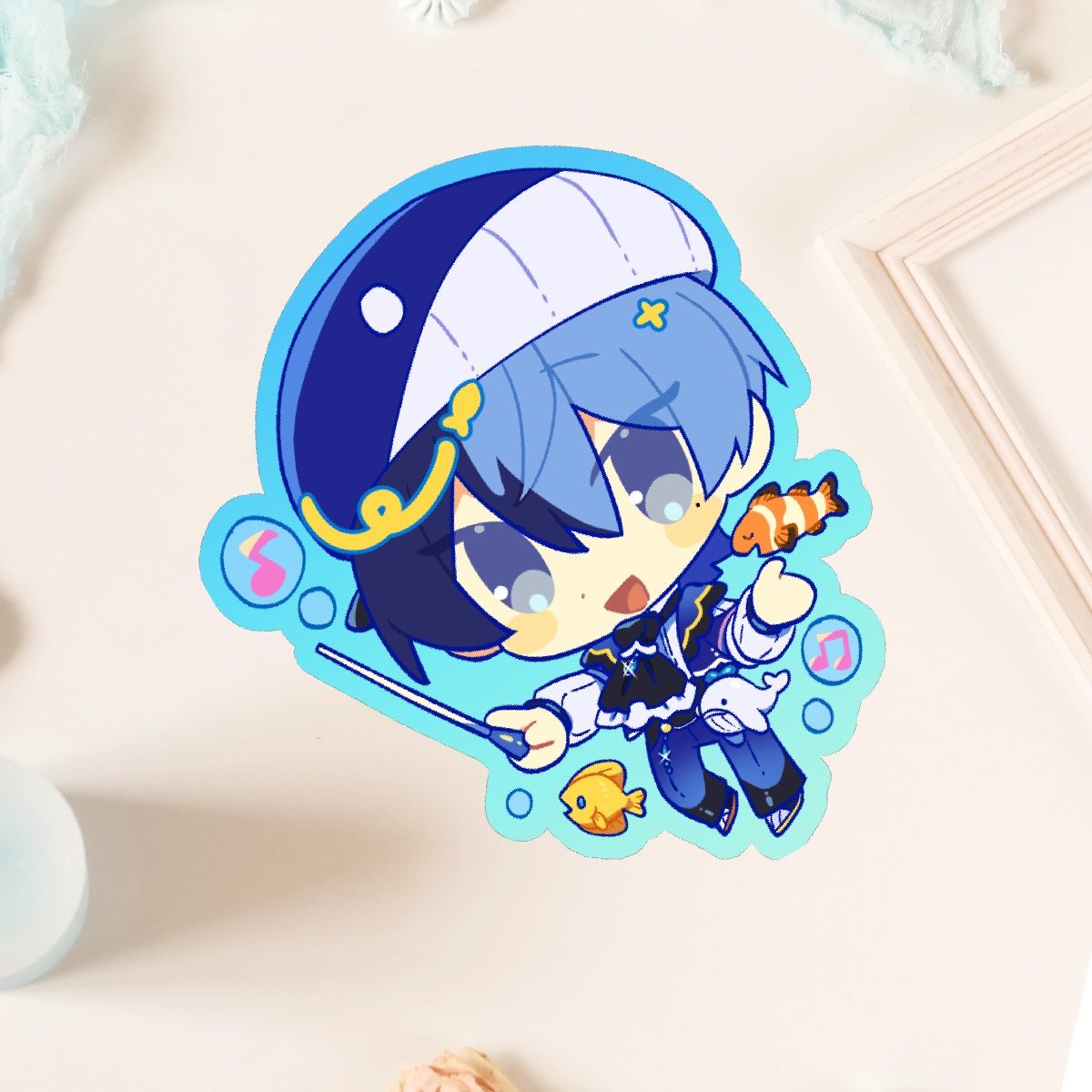 Whale Touya Sticker