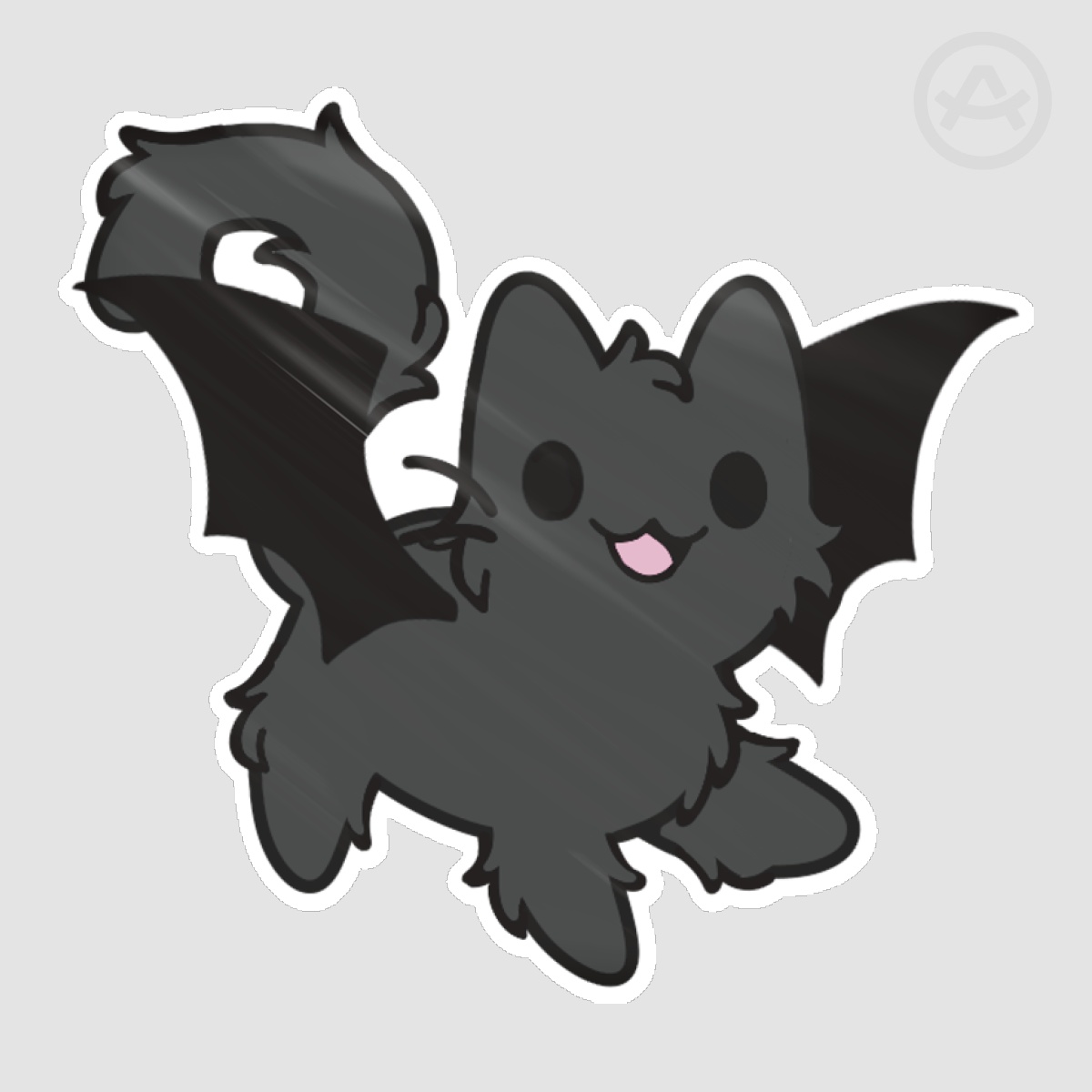 Bat Cat Sticker