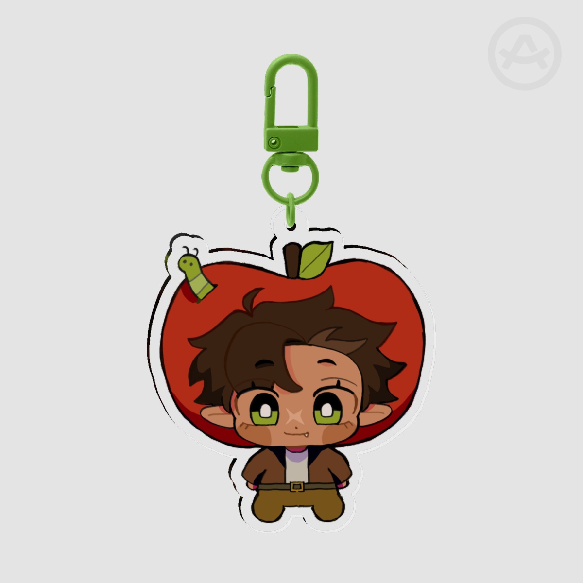 Scar Apple Keychain