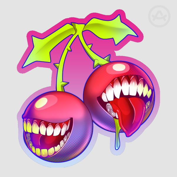 Sticker | Ouh freaky cherries