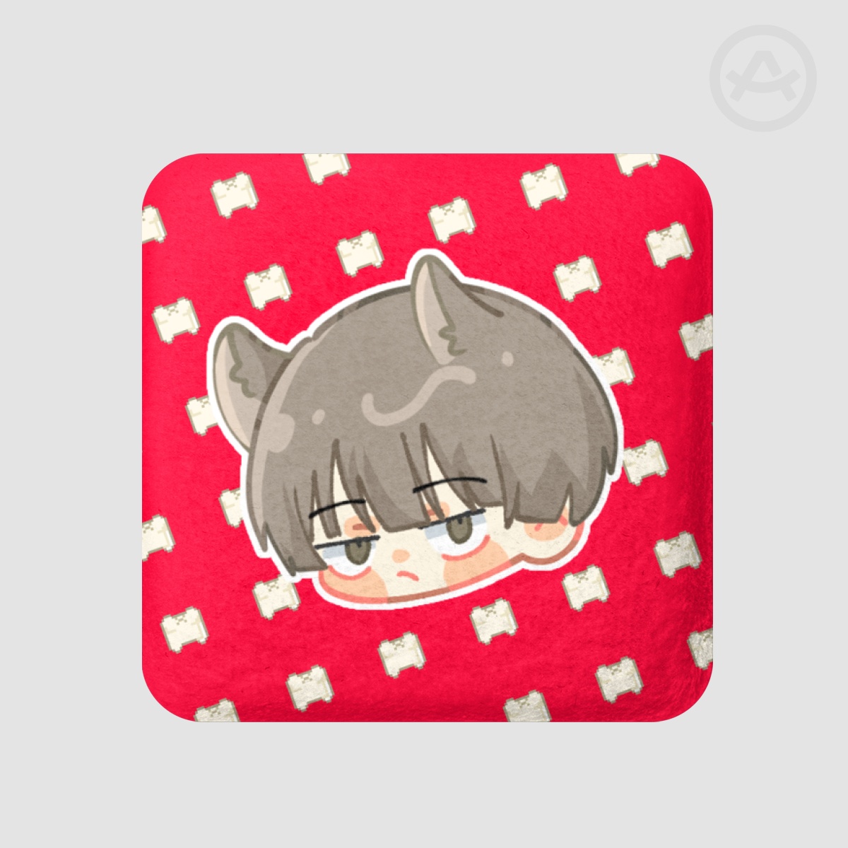 Tobi Otogiri Square Plush Badges