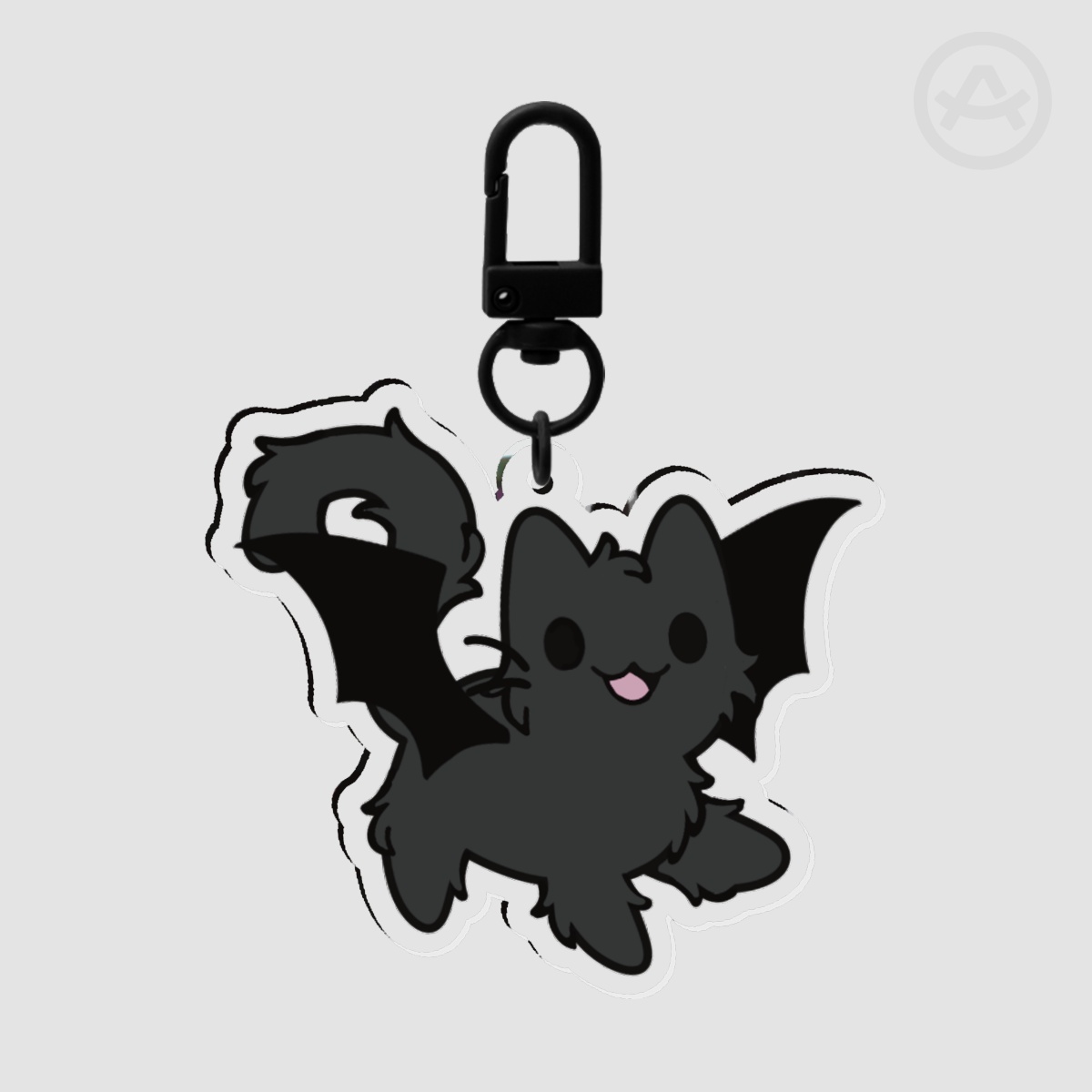 Bat Cat Keychain