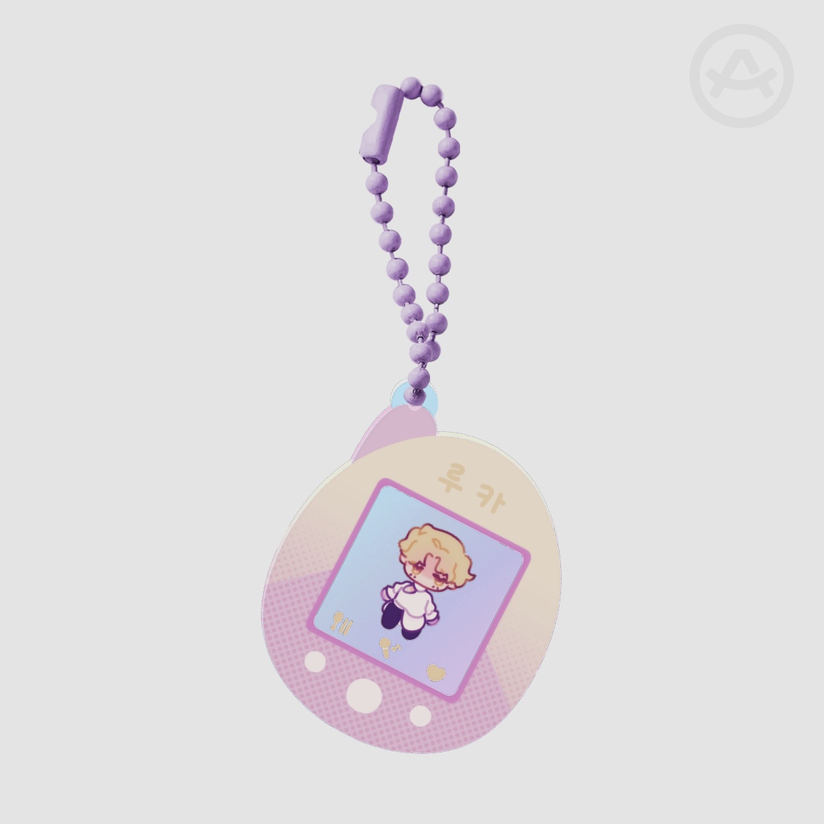 luka tamagotchi keychain