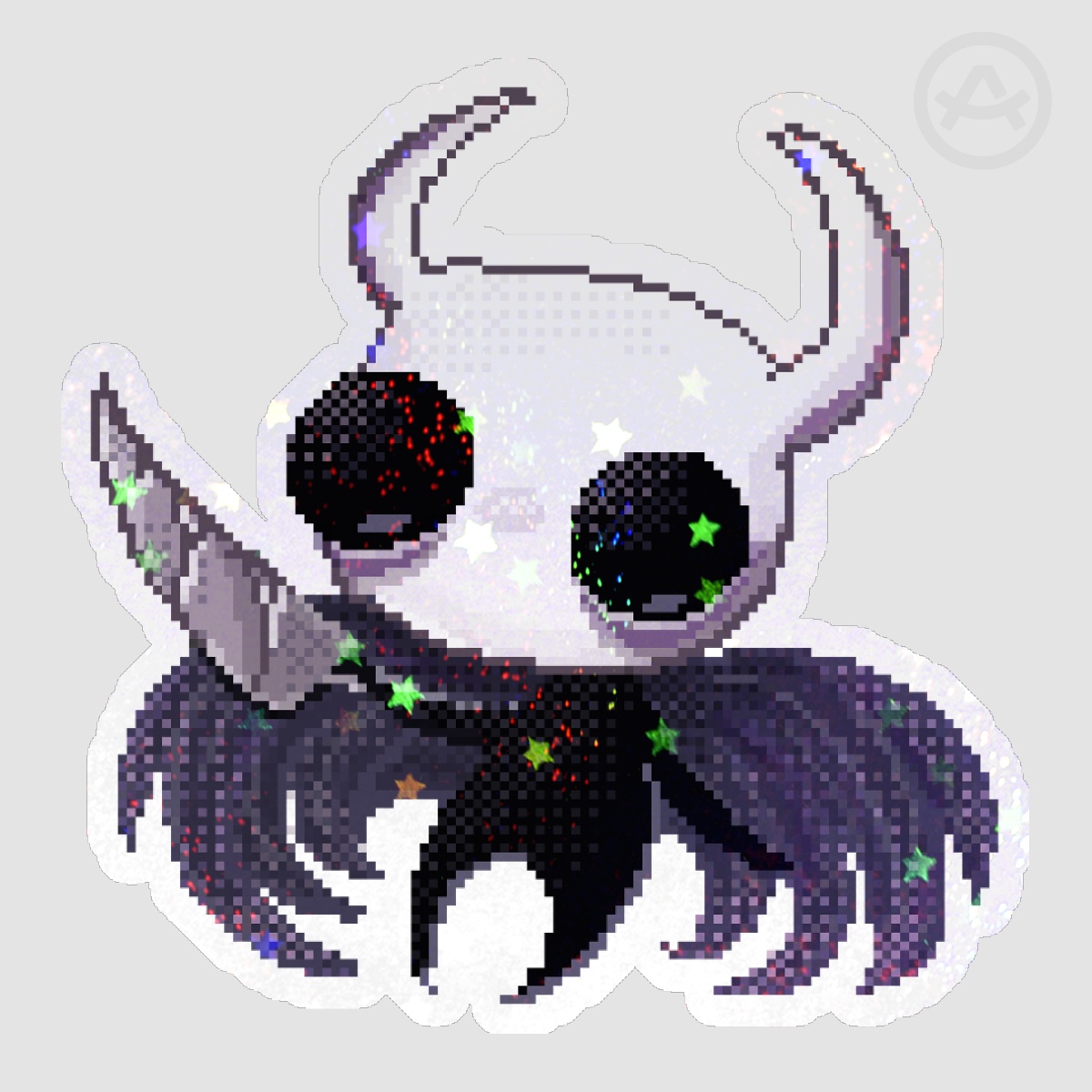 Hollow Knight Sticker Holo sand star