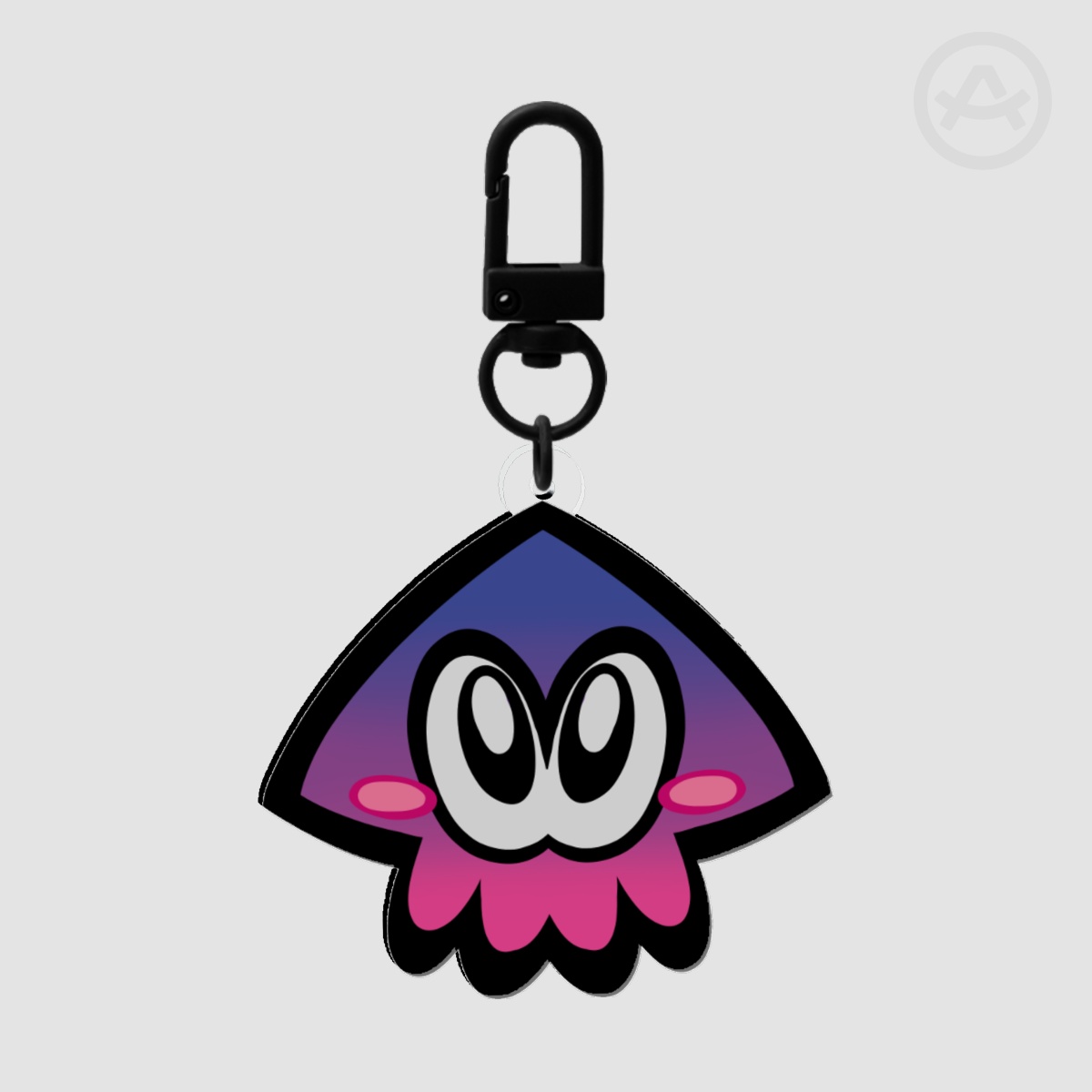 Bi Squid Keychain