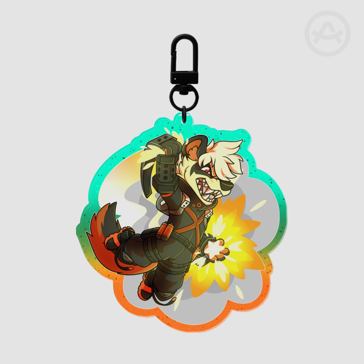 Custer Keychain Charm | MHA Bakugo Dynamight