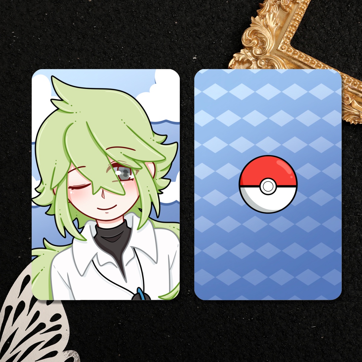 Pokemon N Holographic Photocard