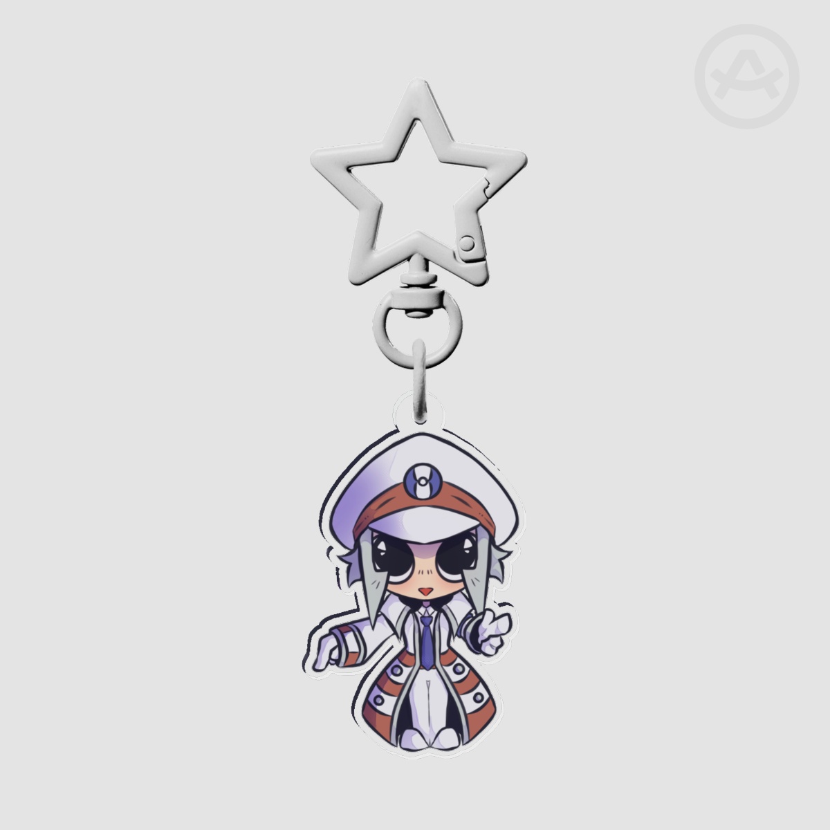 Subway Boss Emmet / Kudari Clear Acrylic Keychain