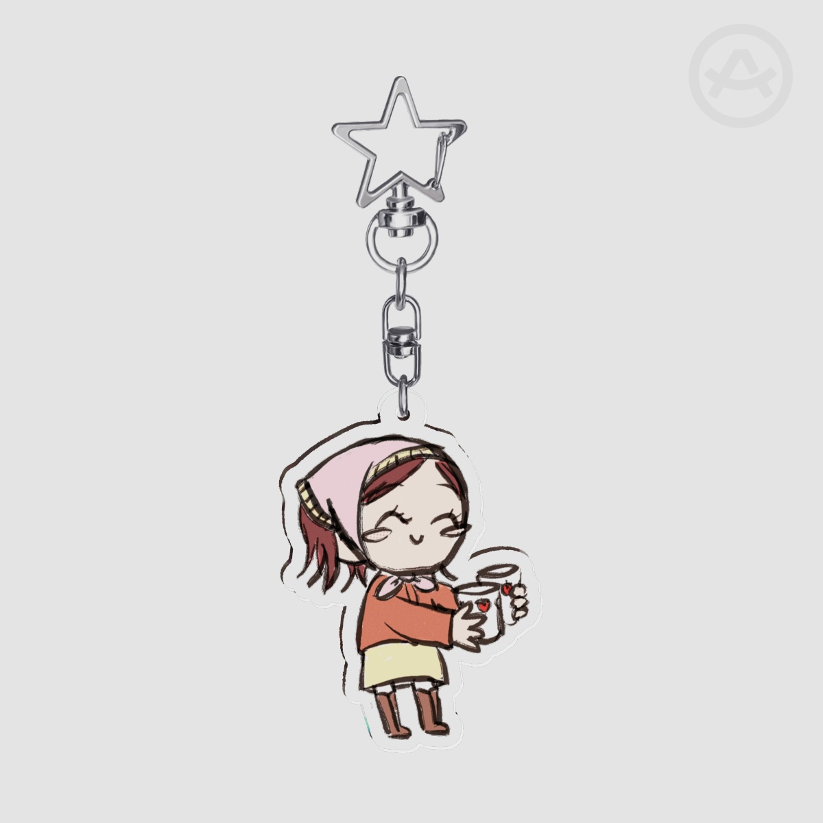 Komatsu Nana Hachi Keychain
