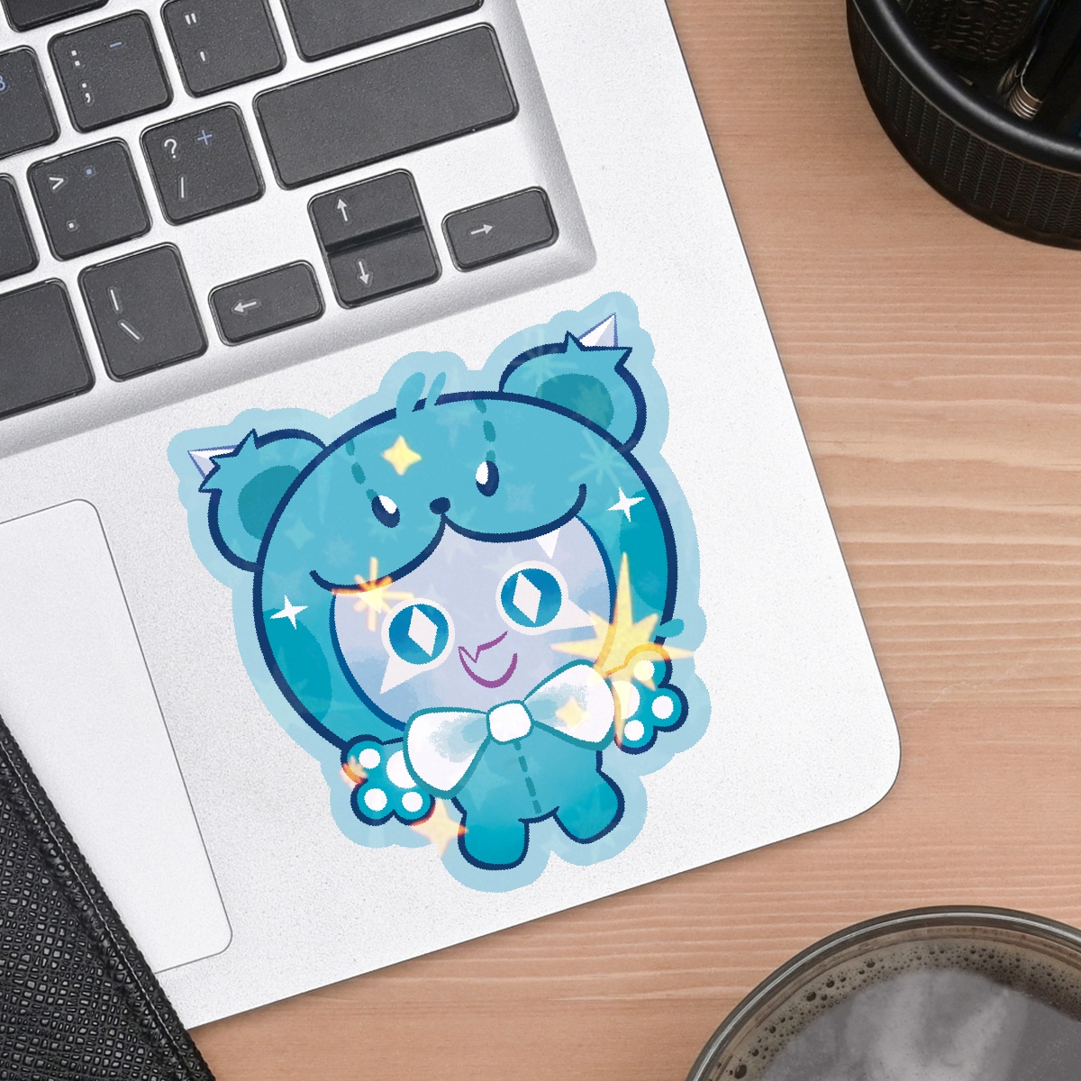 Icicle Yeti Cookie Pyjama ver. Sticker