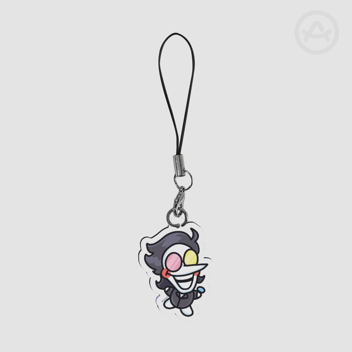 Spamton I Clear Acrylic Phonecharm