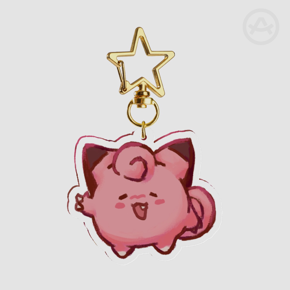 Clefairy Acrylic Keychain