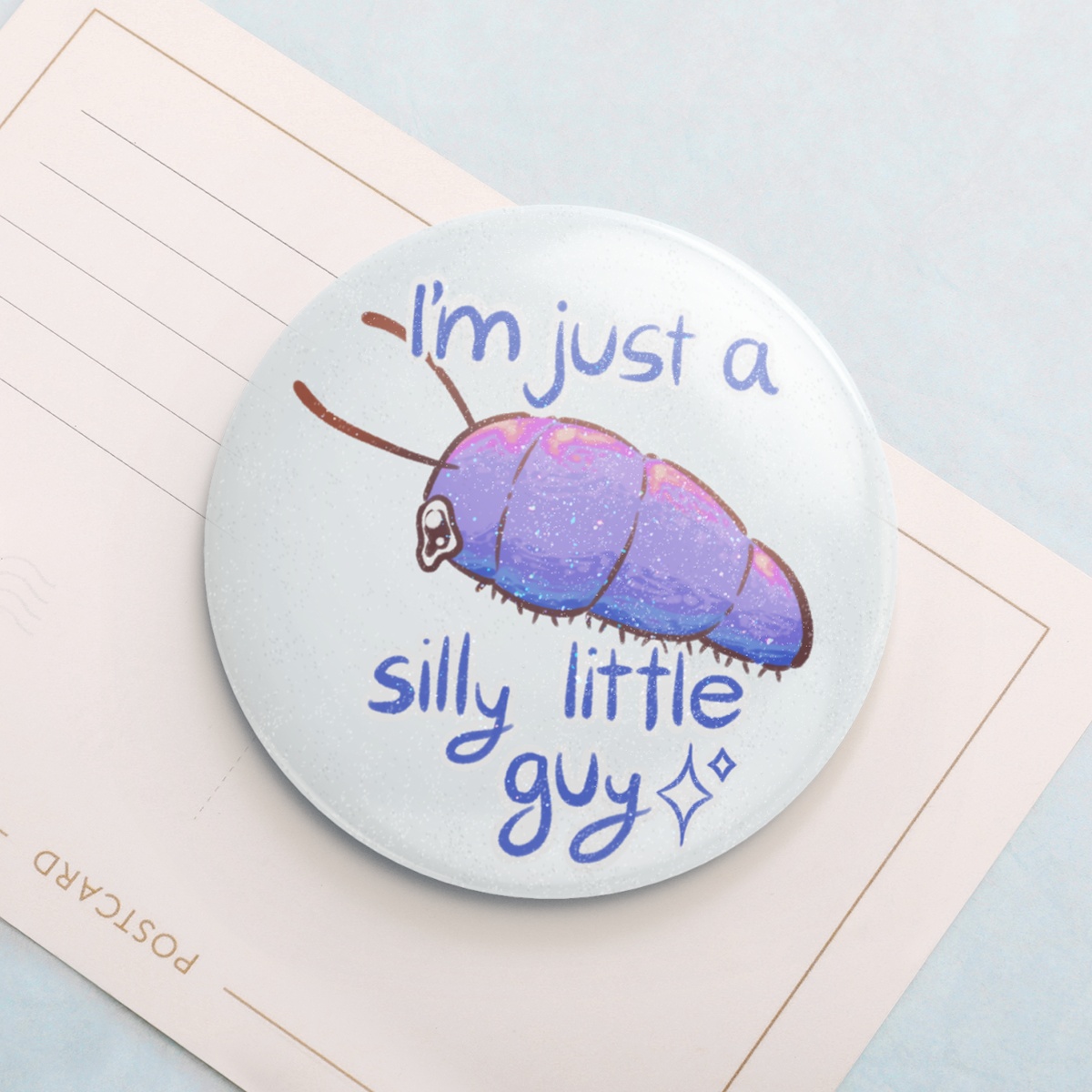Badge silly guy - Original