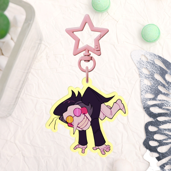 DELTARUNE | Colored Edge Spamton 6cm Acrylic Keychain