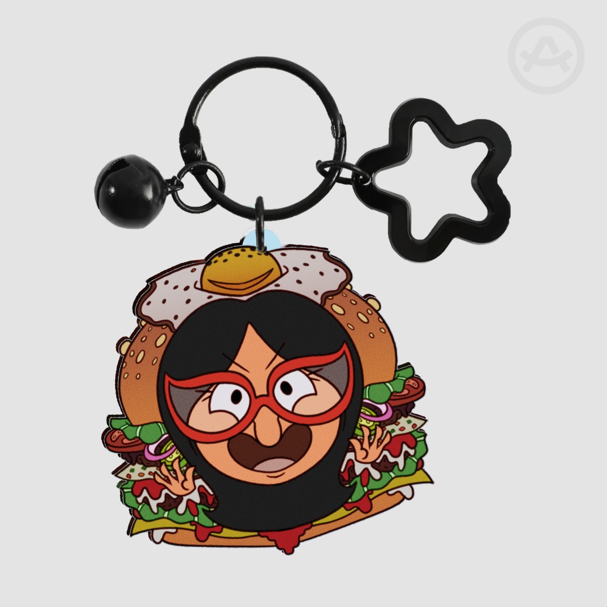 Linda Belcher Full Bleed Acrylic Keychains