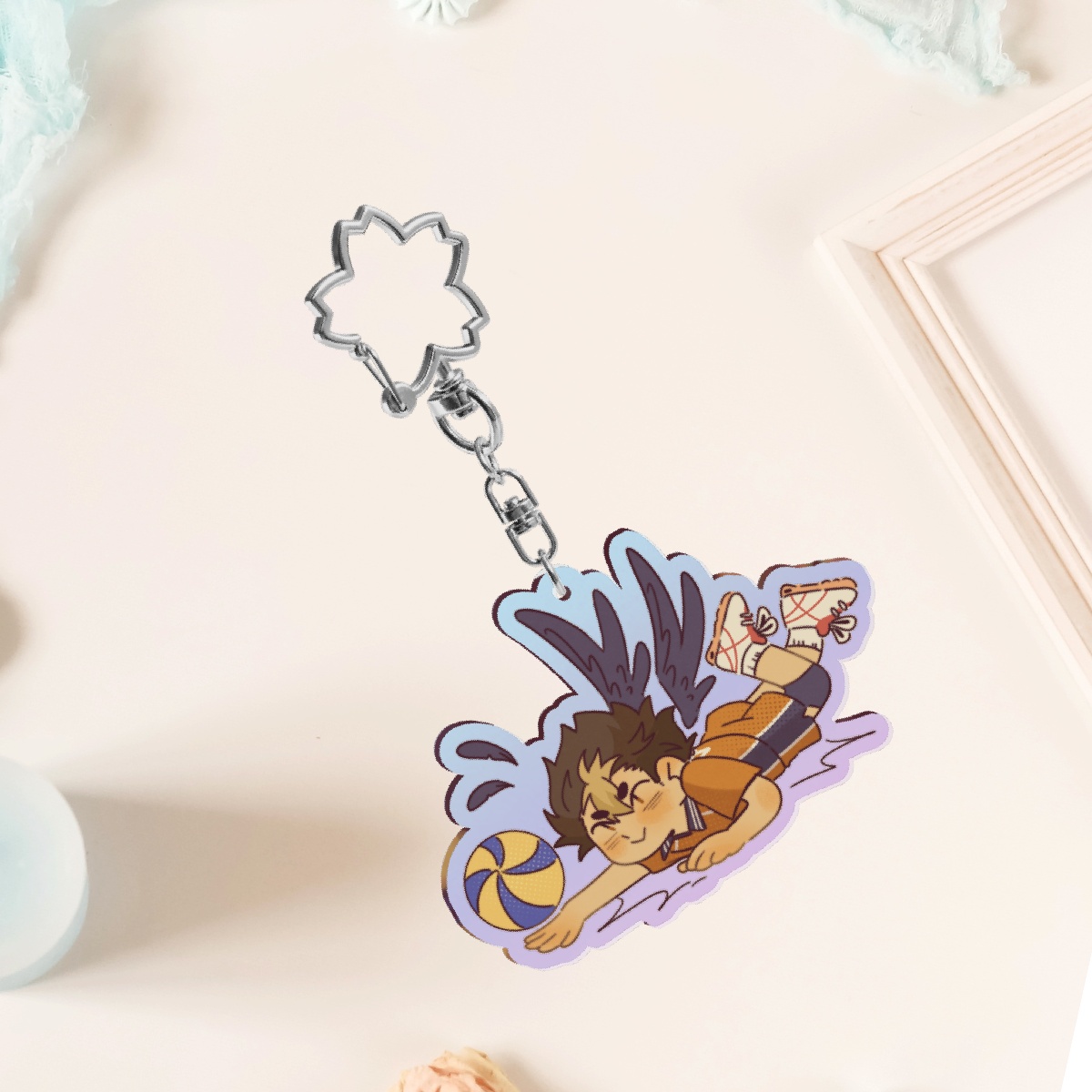 Nishinoya keychain