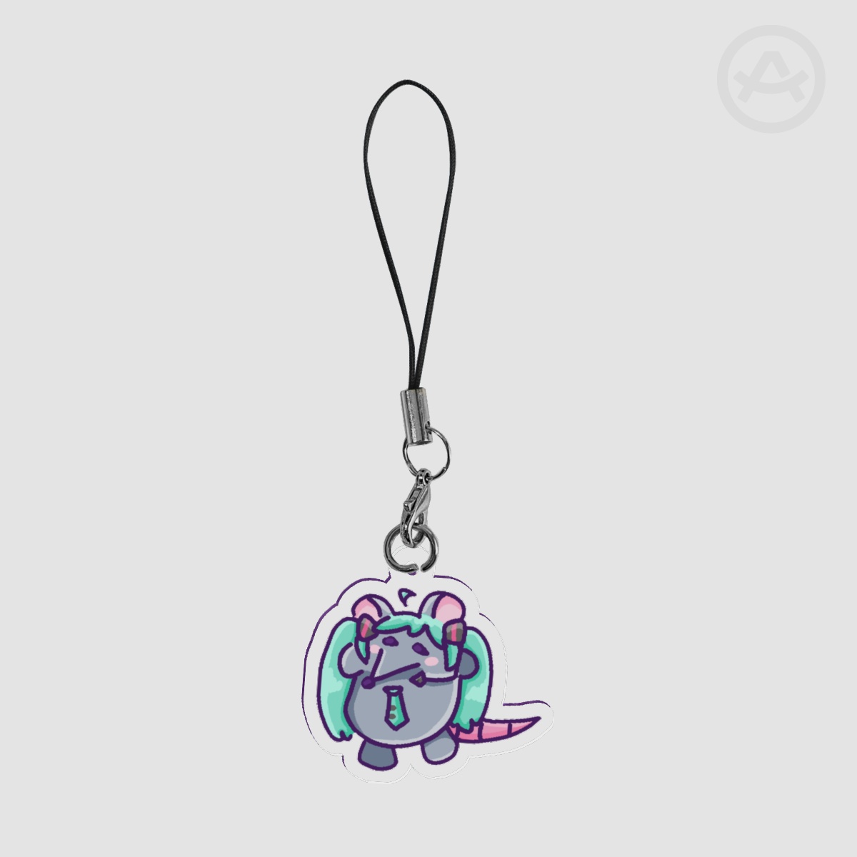 Ratsune Miku I Clear Acrylic Phonecharm