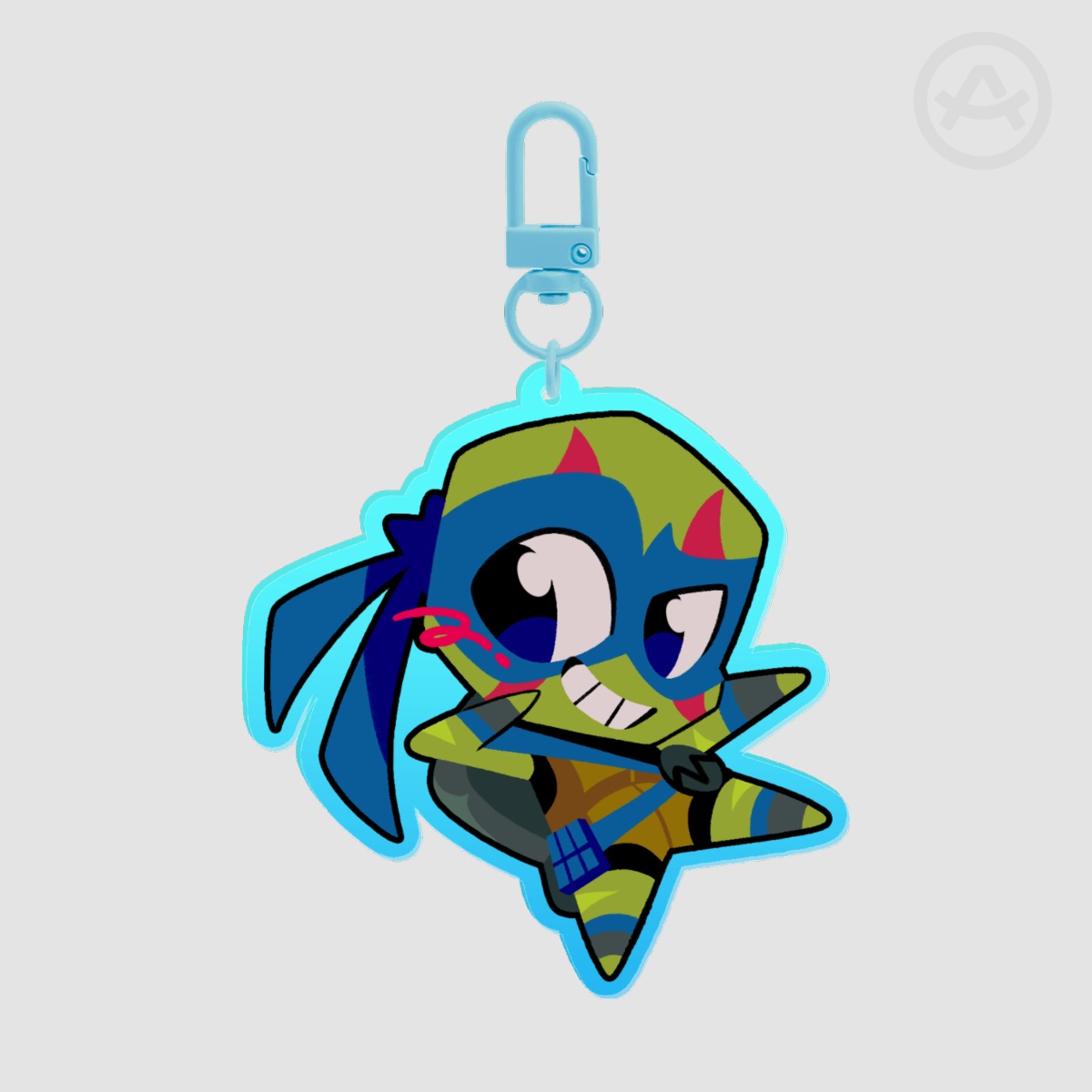 ROTTMNT Leo keychain