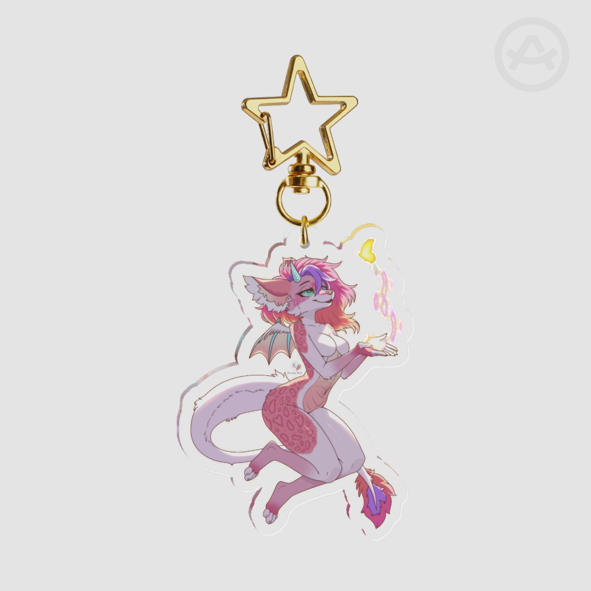 Cake keychain