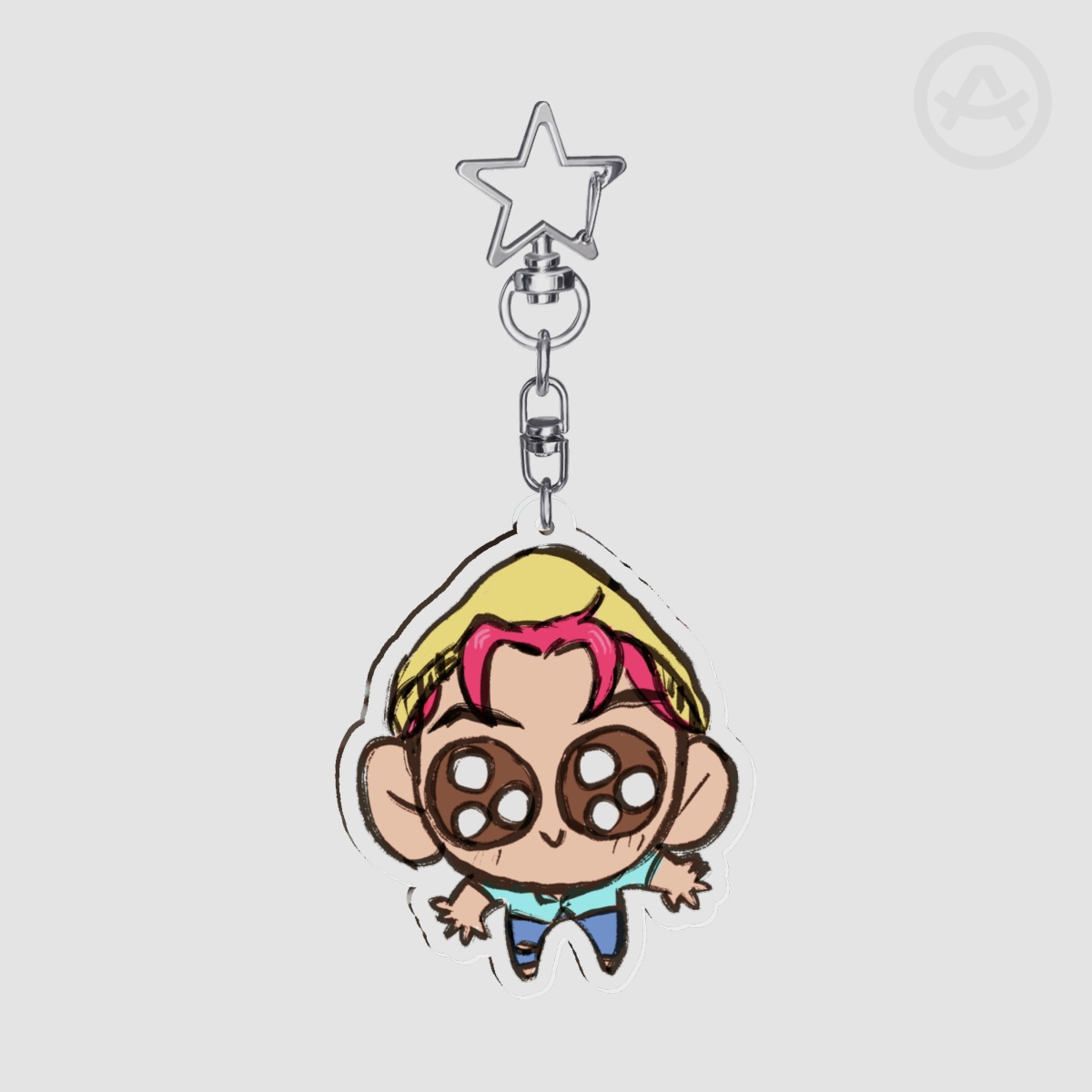 Saja Boys Abby Acrylic Keychain Kpop Demon Hunters
