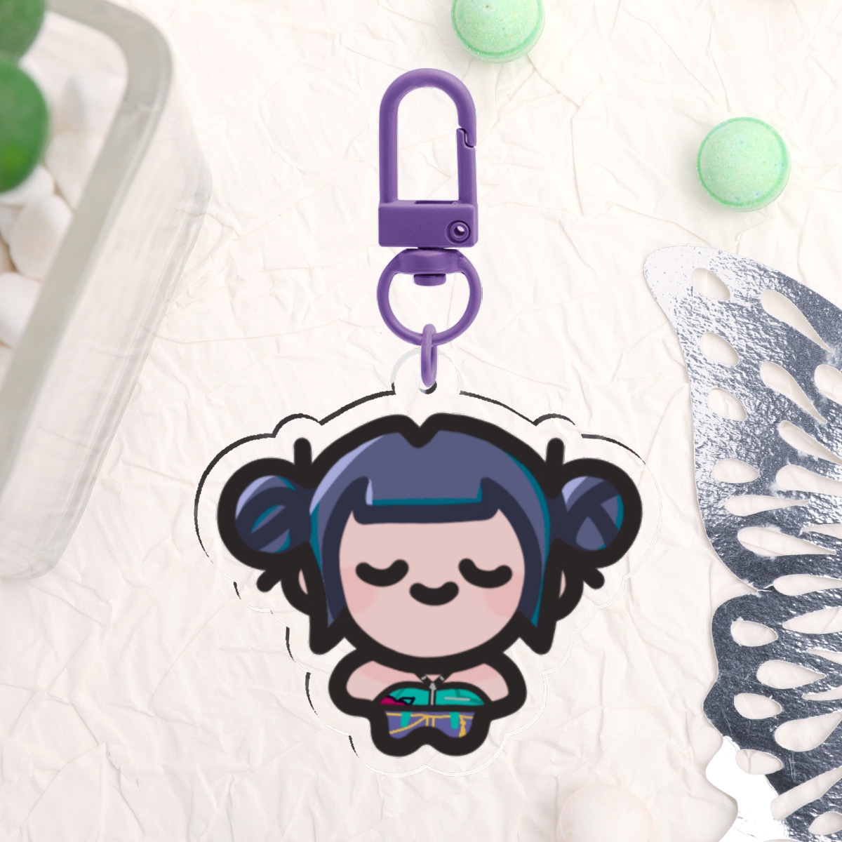 zoey - KPDH - 5cm acrylic keychain