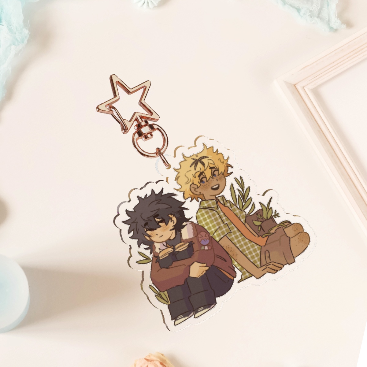 Solangelo keychain