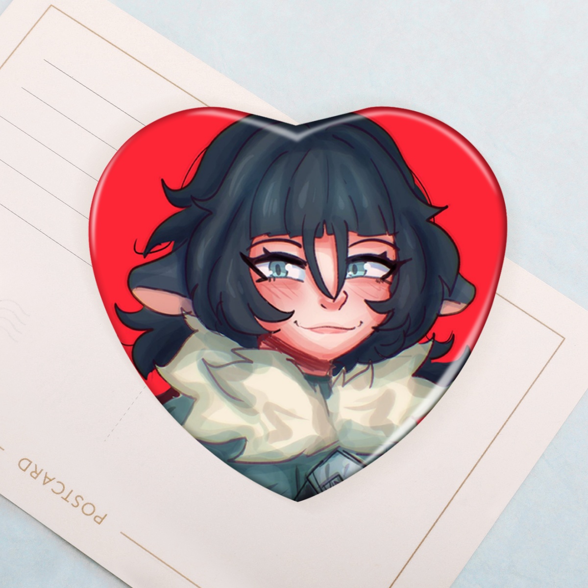 Jane Doe Heart Pin