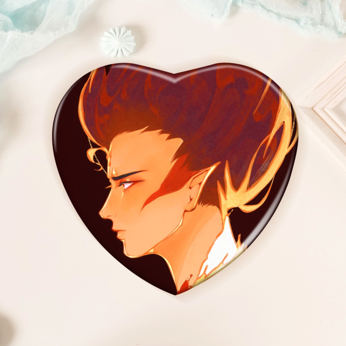 Nezha Heart Badge