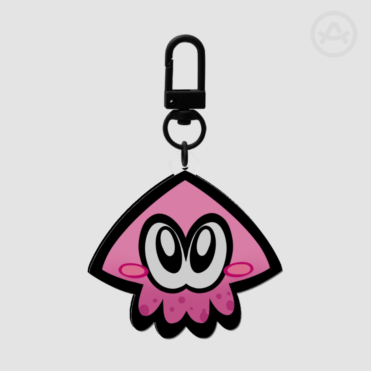 Squid Keychain [Pink]