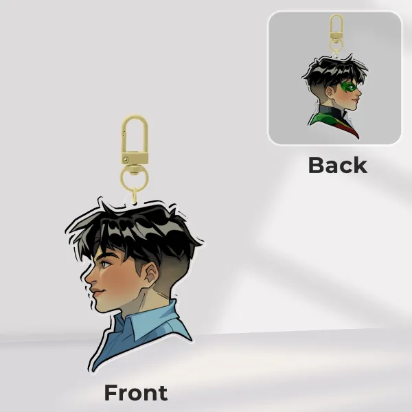 RED ROBIN Acrylic Keychains