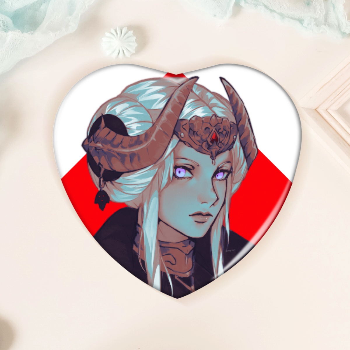 [FE3H] Edelgard Heart Badge