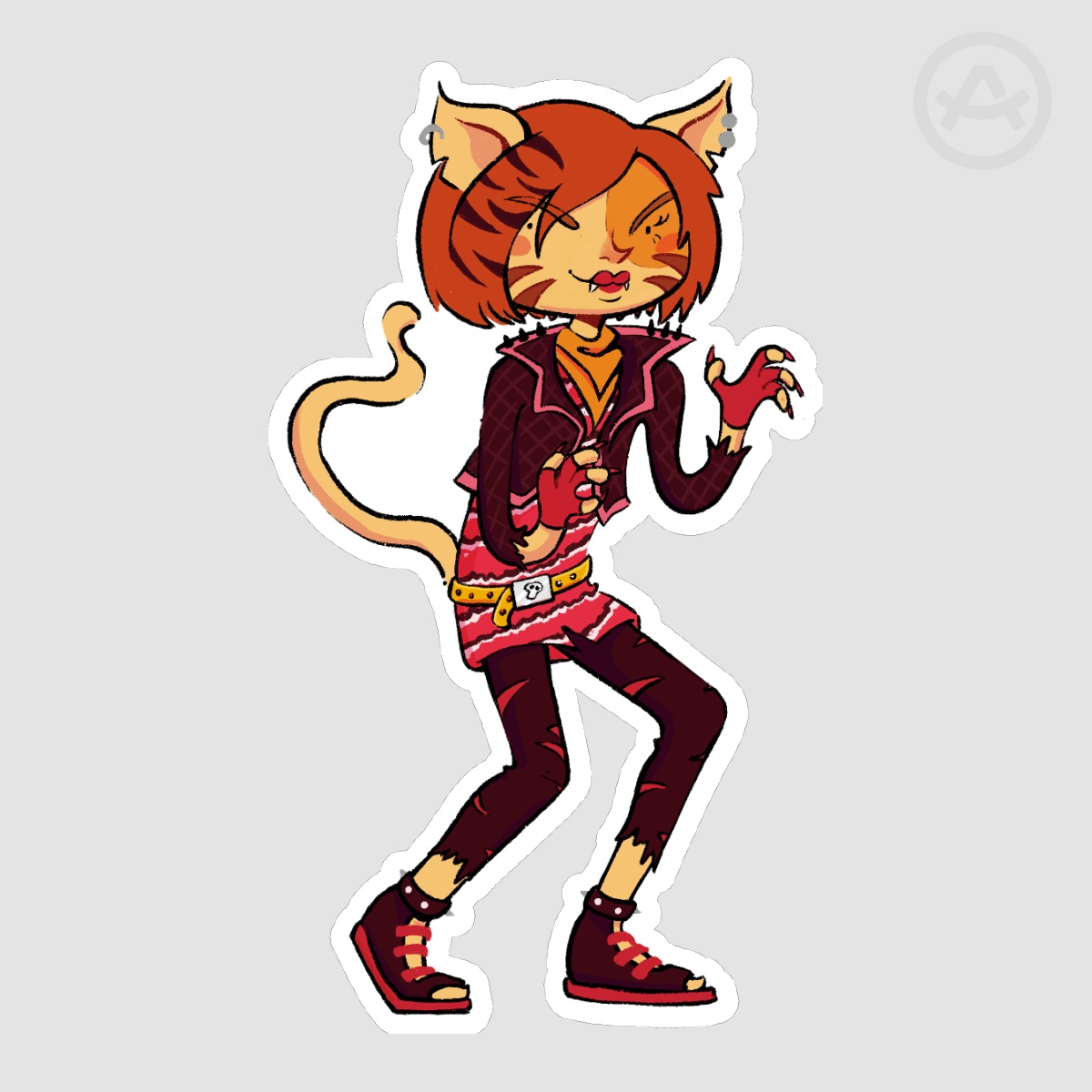 Toralei Stripe Sticker